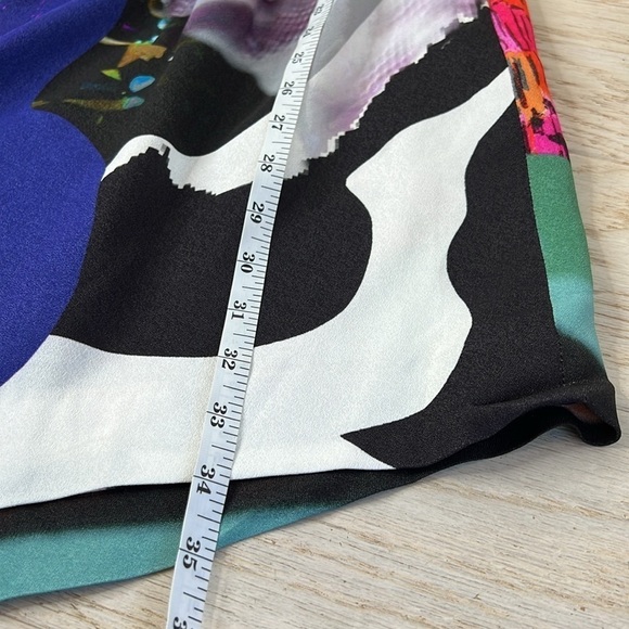 Zara Jewel Puffy Sleeve Limited Mini Dress Retro Y2K 80's 90's Barbiecore Rare* - Picture 11 of 13